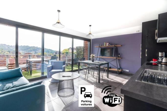 Апартаменты Le Coin Cosy Avec Balcon Terrasse Parking Prive Et Linge De Lit Compris Сарла-ла-Канеда Экстерьер фото